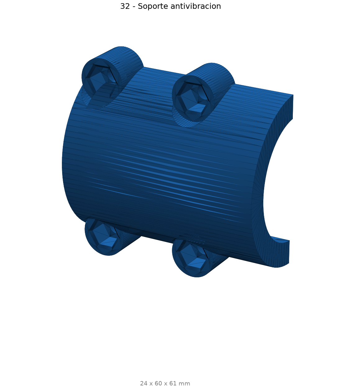 Nº 32 — Soporte antivibracion